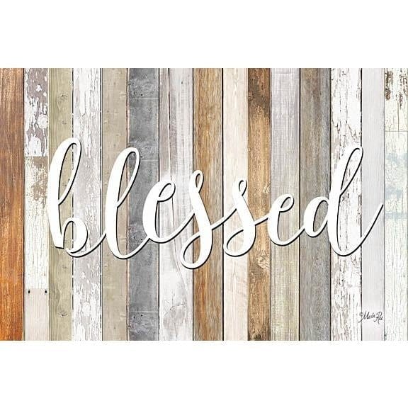 Penny Lane Publishing Blessed By Marla Rae Art Print - 12 X 18