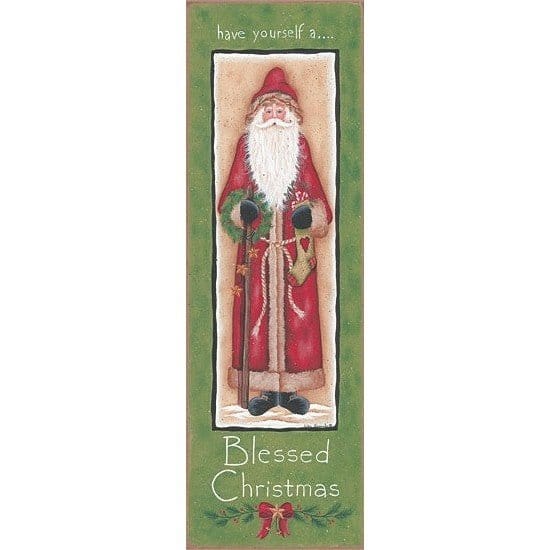 Blessed Christmas By Lisa Kennedy Art Print - 6 X 18-Penny Lane Publishing-The Village Merchant