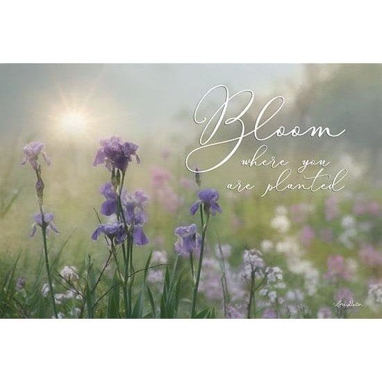 Penny Lane Publishing Bloom Where You Are Planted By Lori Deiter Art Print - 12 X 18