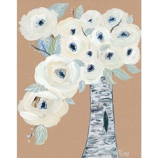 Penny Lane Publishing Blooming Birch Vase II By Roey Ebert Art Print - 12 X 16