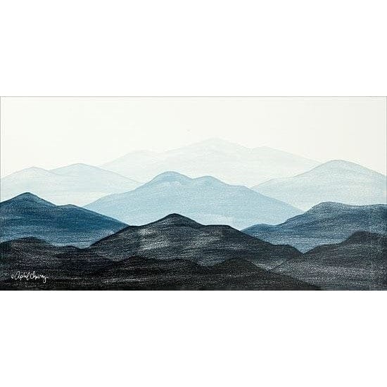 Blue Ridge Mountain Range I By April Chavez Art Print - 12 X 24-Penny Lane Publishing-The Village Merchant