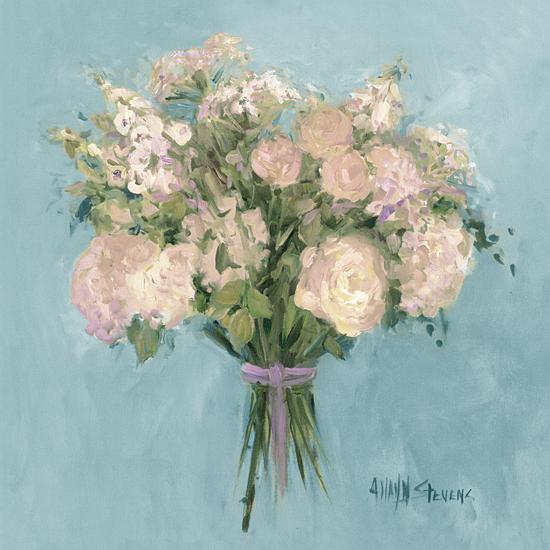 Blue Rose Bouquet I By JG Studios Art Print - 12 X 12-Penny Lane Publishing-The Village Merchant