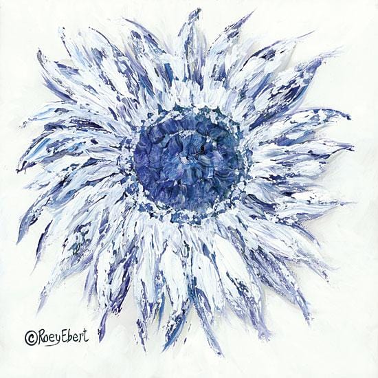 Penny Lane Publishing Blue Sunflower By Roey Ebert Art Print - 12 X 12