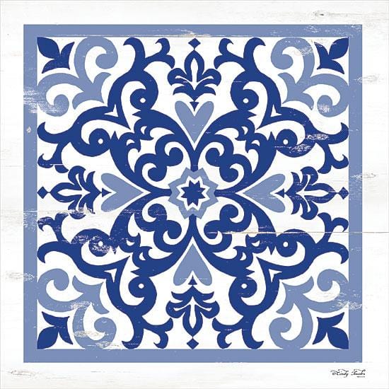 Blue Tile Vi By Cindy Jacobs Art Print - 12 X 12-Penny Lane Publishing-The Village Merchant
