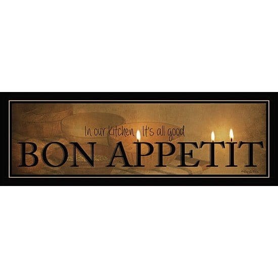 Penny Lane Publishing Bon Appetit By Robin-Lee Vieira Art Print - 6 X 18