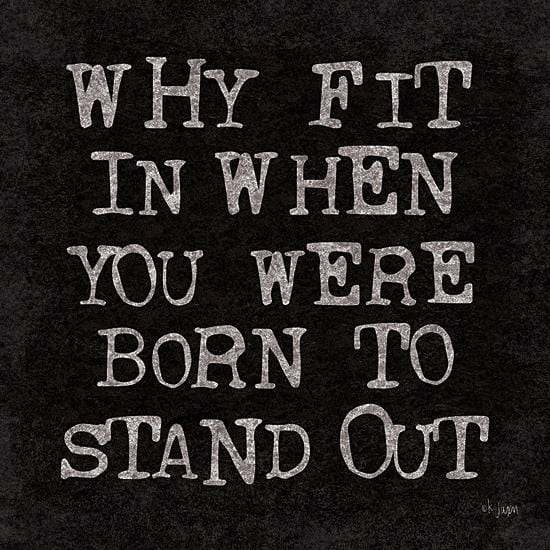 Penny Lane Publishing Born To Stand Out By Jaxn Blvd Art Print - 12 X 12