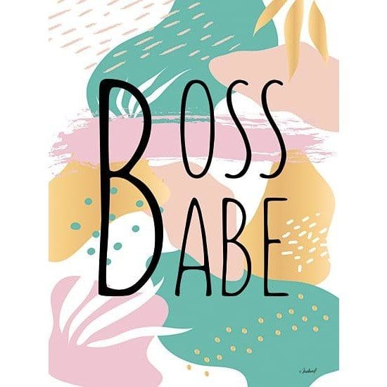 Penny Lane Publishing Boss Babe By Martina Pavlova Art Print - 12 X 16