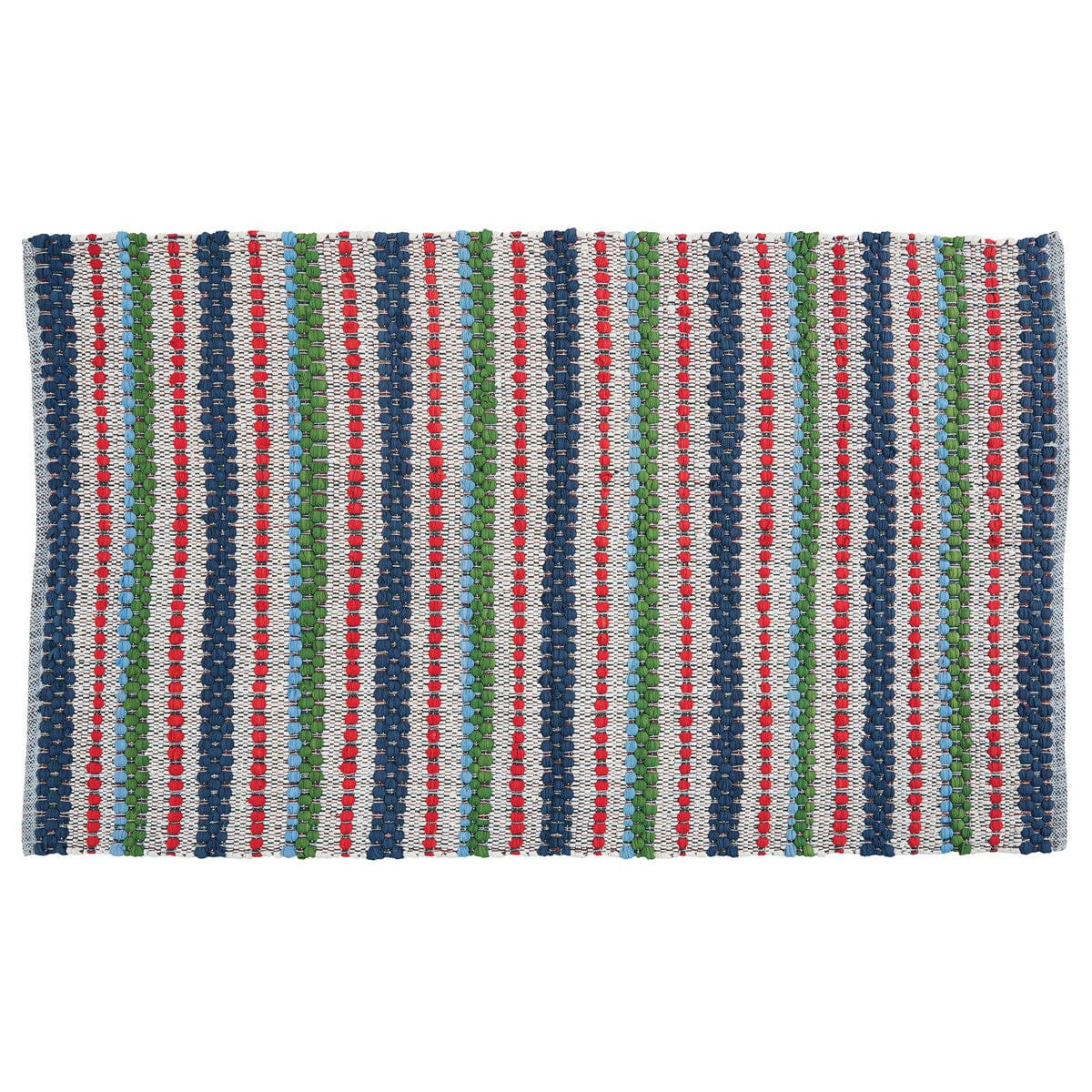 Boundary Waters Woven Chindi Rag Rug 36&quot; X 60&quot; Rectangle