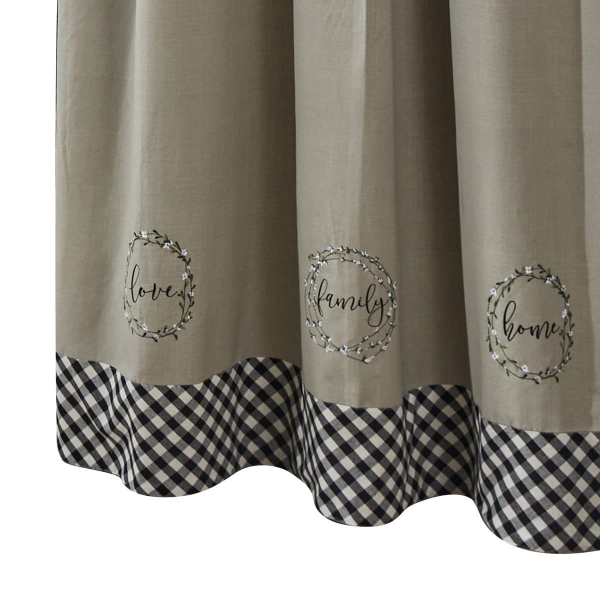 Bouquet Of Grace Shower Curtain-Park Designs-The Village Merchant