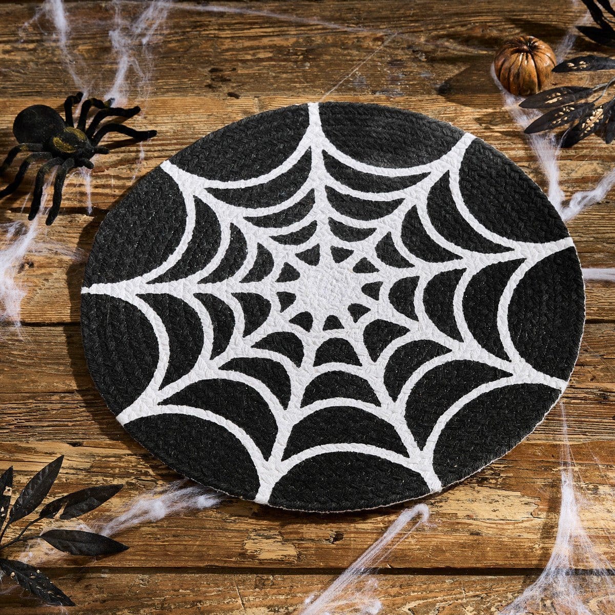 Braided Spider Web Placemat Round-Park Designs-The Village Merchant