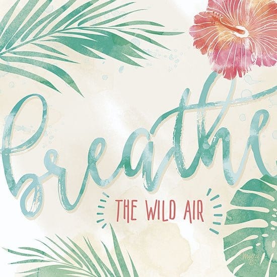 Penny Lane Publishing Breathe The Wild Air By Mollie B Right Art Print - 12 X 12