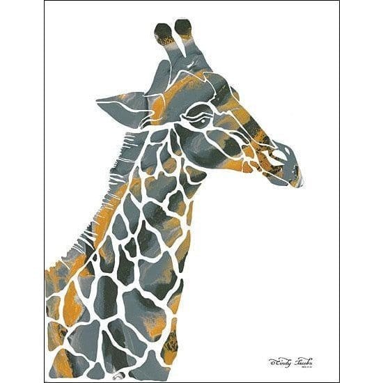 Bright Giraffe I By Cindy Jacobs Art Print - 12 X 16-Penny Lane Publishing-The Village Merchant