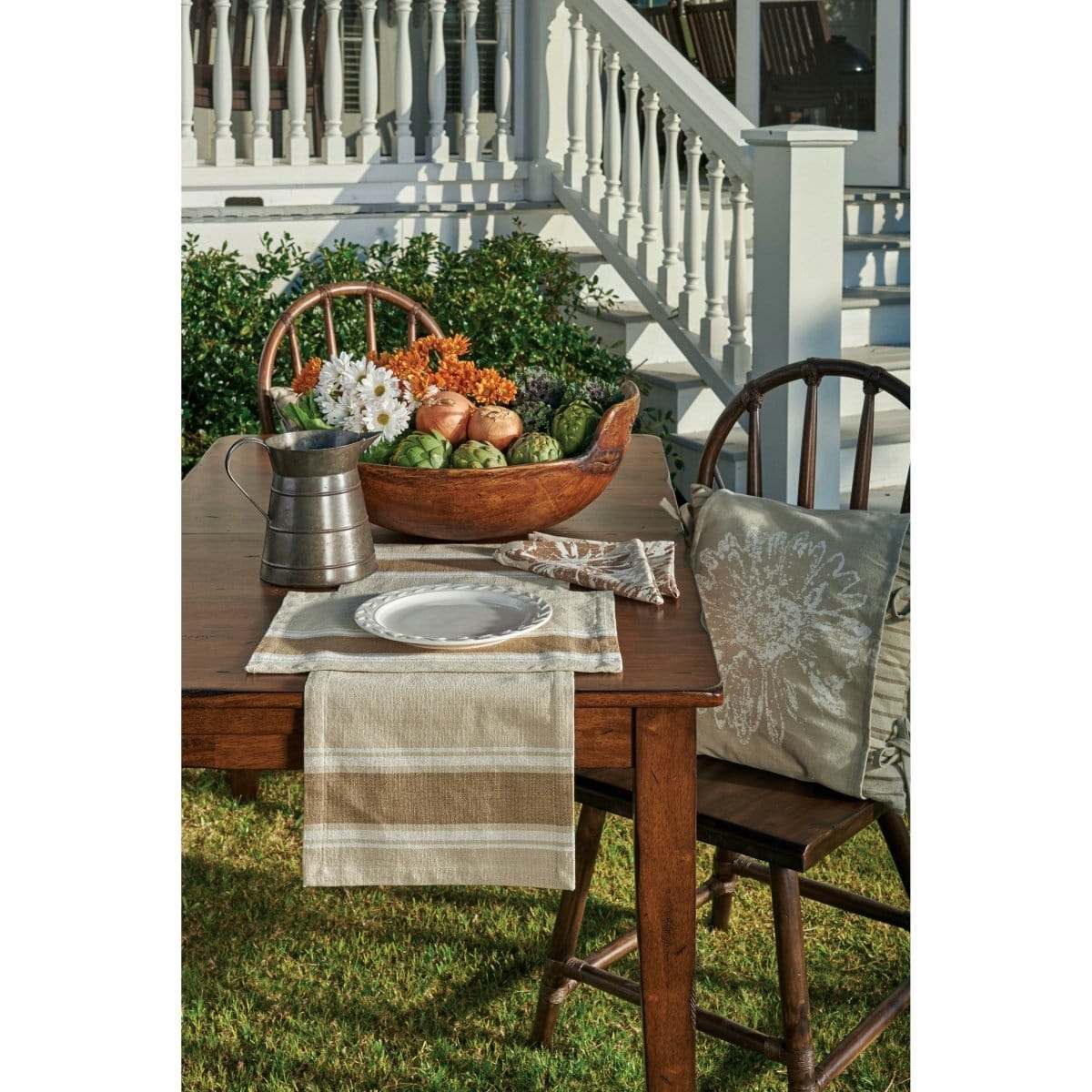 Brinley Table Runner 54" Long-Park Designs-The Village Merchant