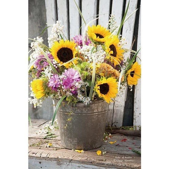 Penny Lane Publishing Bucket Of Sunshine By Irvin Hoover Art Print - 12 X 18