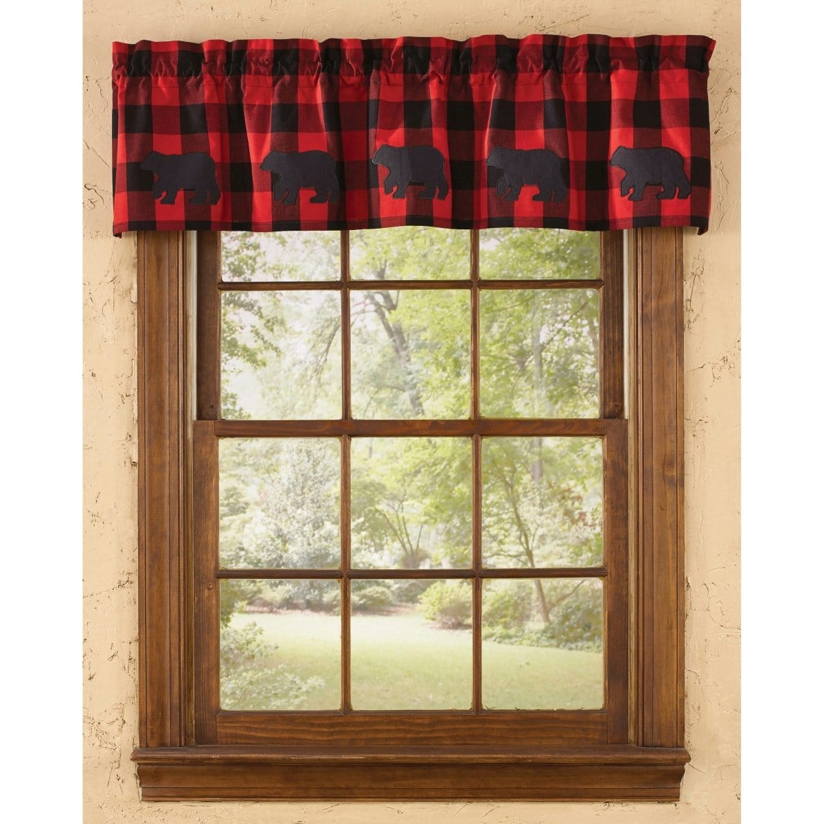 Buffalo Check Valance Unlined-Park Designs-The Village Merchant