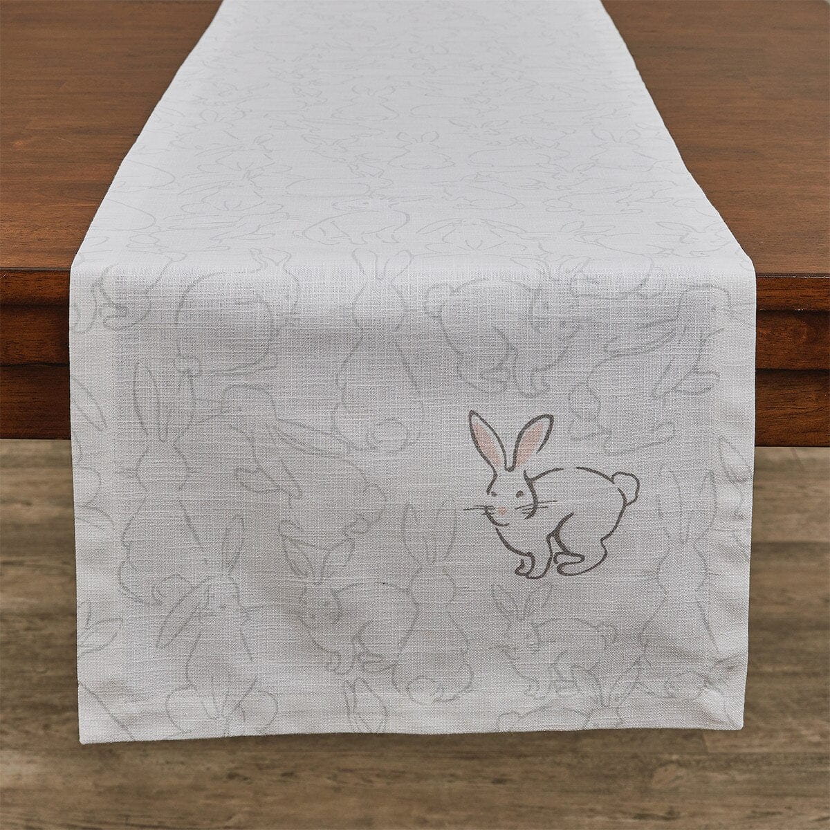 Bunnies Table Runner 72&quot; Long