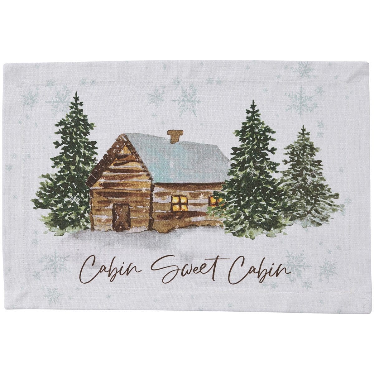 Cabin Sweet Cabin Placemat-Park Designs-The Village Merchant