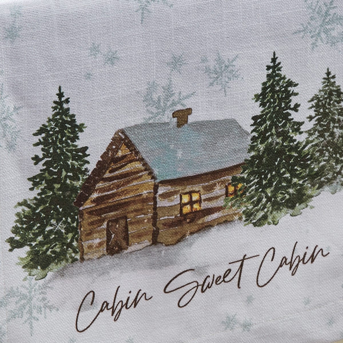 Cabin Sweet Cabin Table Runner 54'' Long
