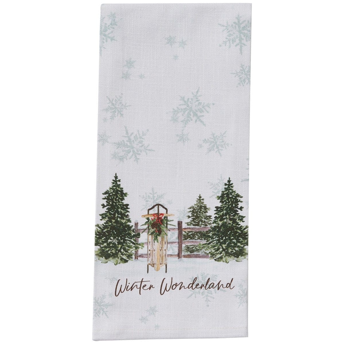 Cabin Sweet Cabin Winter Wonderland Decorative Towel-Park  Designs-762242058026-PRK-9914-106-The Village Merchant