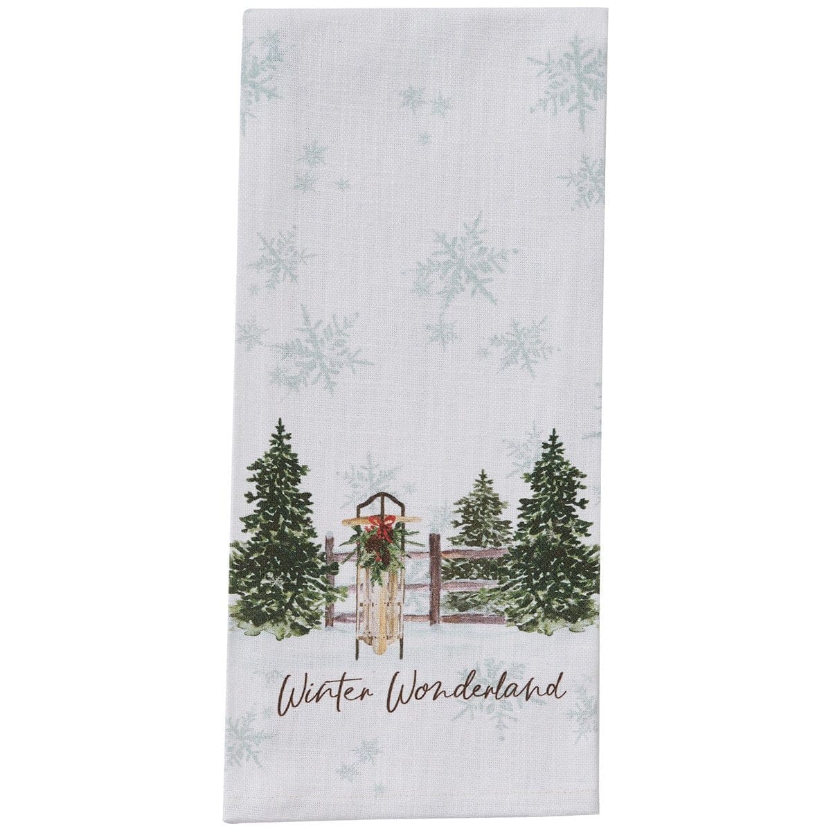 Cabin Sweet Cabin Winter Wonderland Decorative Towel-Park Designs-The Village Merchant