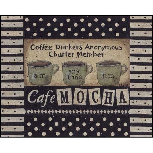 Cafe Mocha By Donna Atkins Art Print - 8 X 10-Penny Lane Publishing-The Village Merchant