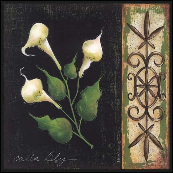 Calla Lily By Jill Ankrom Art Print - 12 X 12-Penny Lane Publishing-The Village Merchant