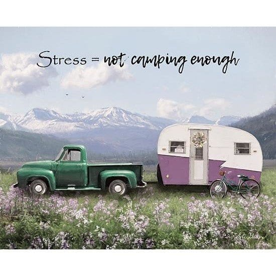 Penny Lane Publishing Camping Stress II By Lori Deiter Art Print - 12 X 16