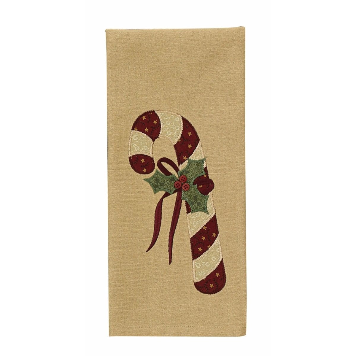 Candy Cane Decorative Towel-Park Designs-The Village Merchant