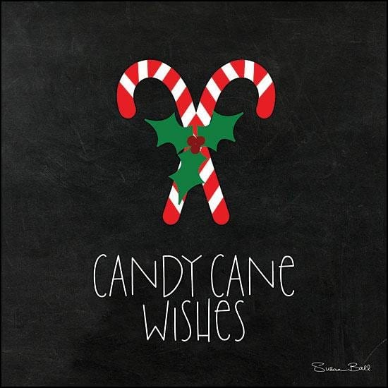 Candy Cane Wishes By Susan Ball Art Print - 12 X 12-Penny Lane Publishing-The Village Merchant