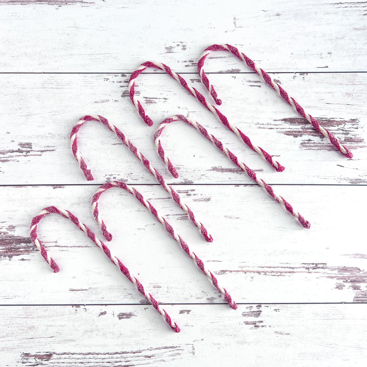 Candy Canes 9&quot; High Pack of 6