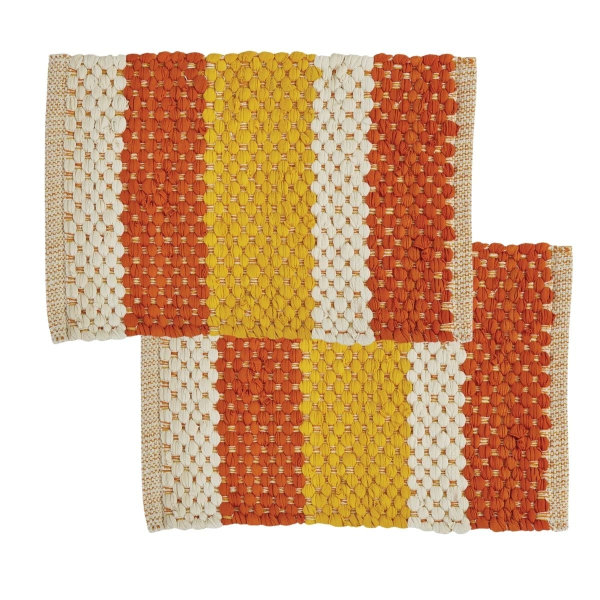 Candy Corn Chindi Placemat Set of 2