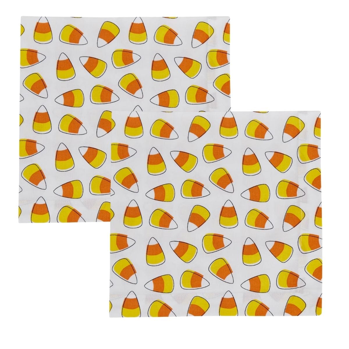 Candy Corn Printed Napkin Set of 2