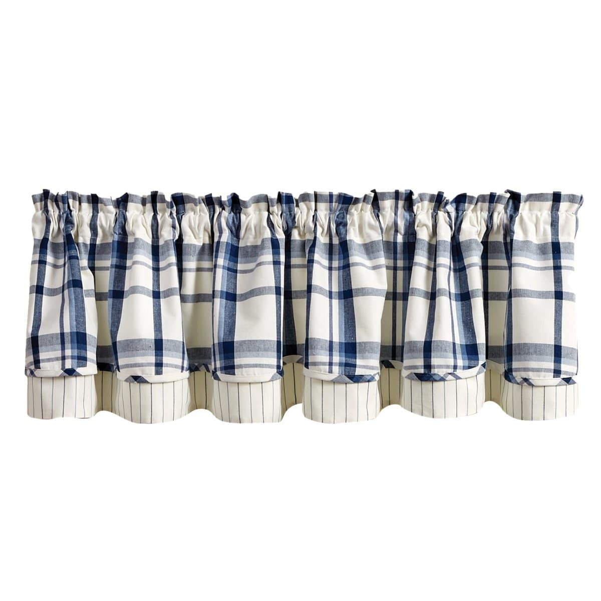 Canton Layered Valance Lined-Park Designs-The Village Merchant