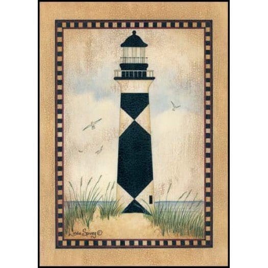 Penny Lane Publishing Cape Lookout Lighthouse By Linda Spivey Art Print - 5 X 7