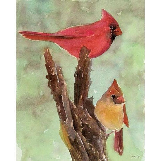 Penny Lane Publishing Cardinal 1 By Stellar Design Studio Art Print - 12 X 16