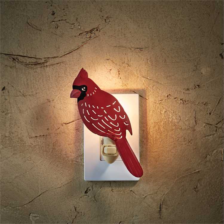 Cardinal Night Light-Park Designs-The Village Merchant