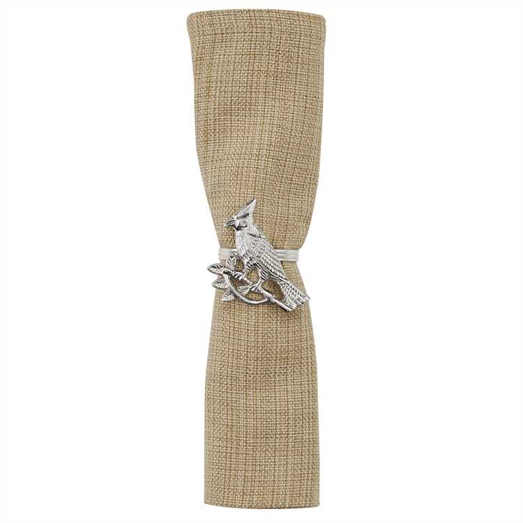 Cardinal Silver Finish Napkin Ring-Park Designs-The Village Merchant