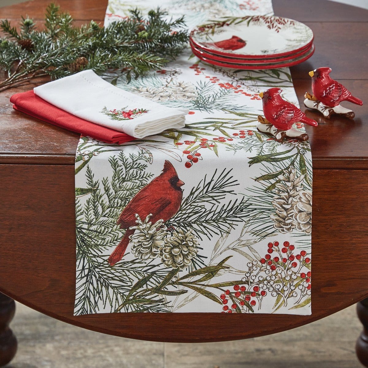 Park Designs Cardinal Table Runner 54" Long