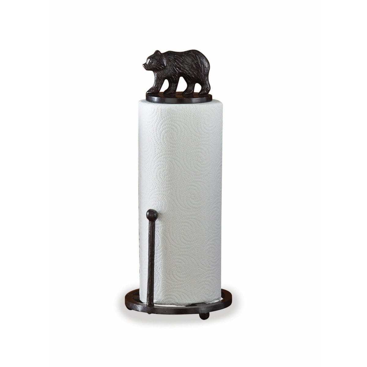 Cast Burl Bear Paper Towel Holder - Counter Top-Park Designs-The Village Merchant