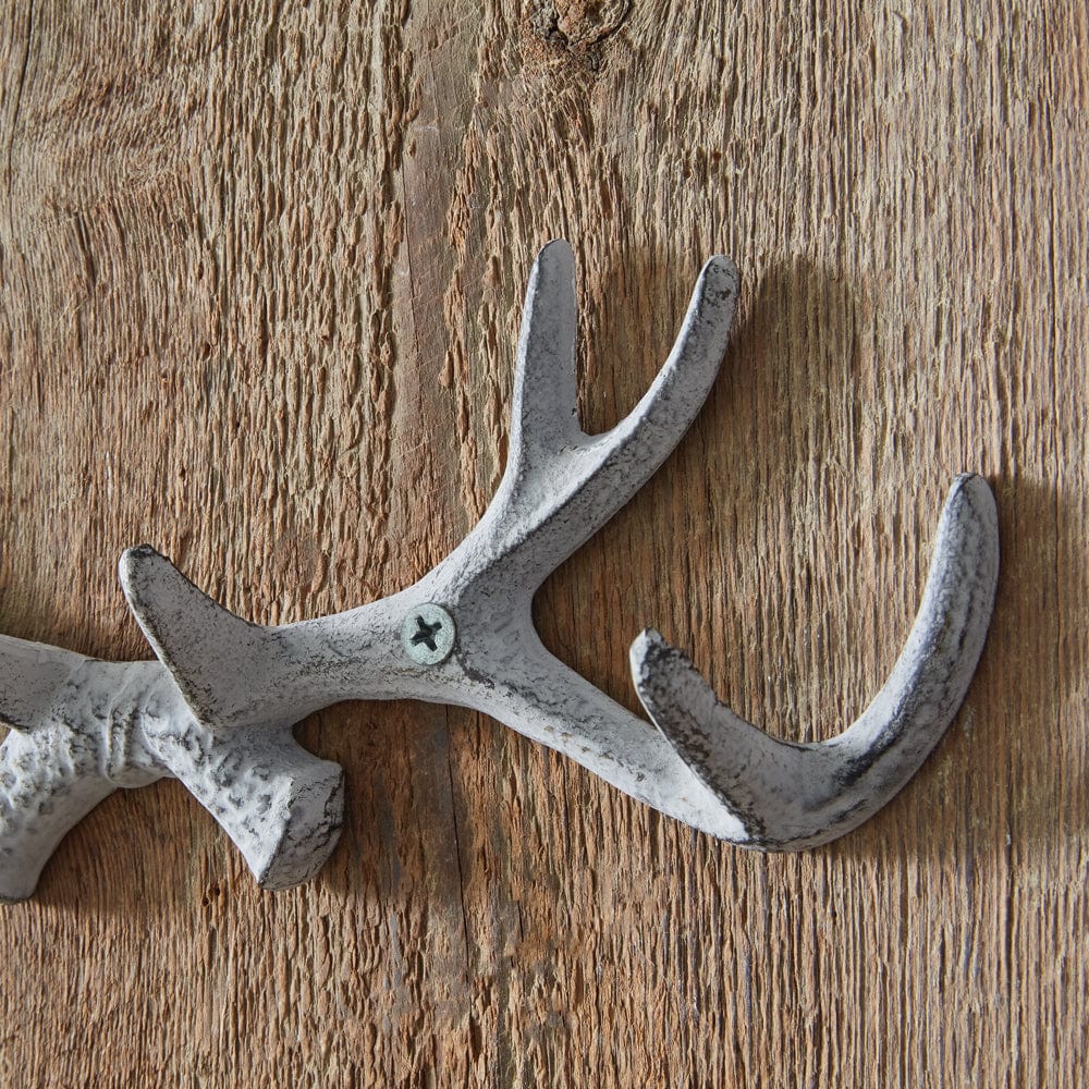 Cast Iron Antlers Decorative Hook