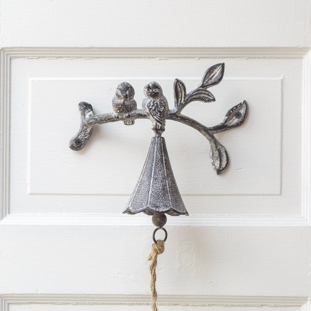 Cast Iron Birds On A Branch Bell-CTW Home-The Village Merchant