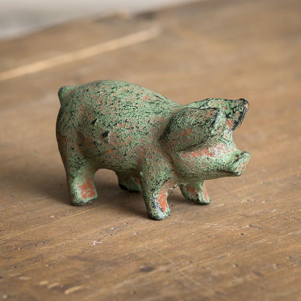 Cast Iron Piglet Figurine-CTW Home-The Village Merchant