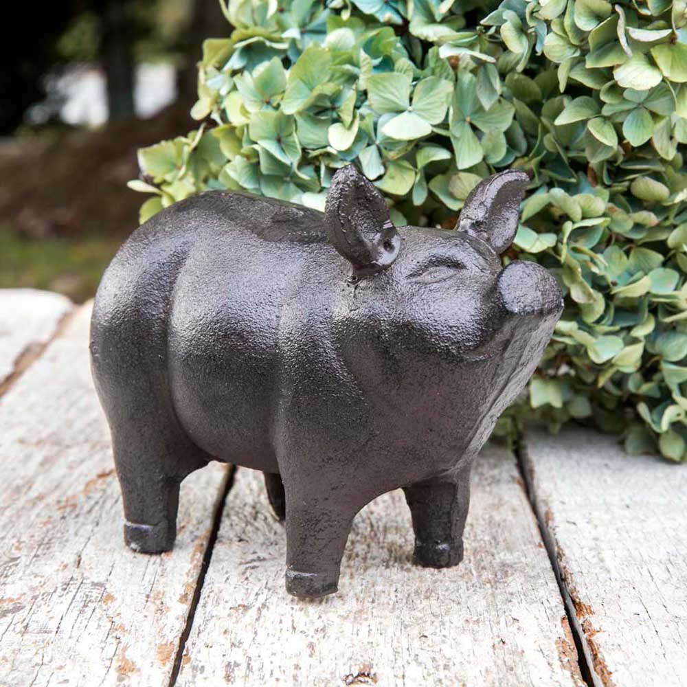 Cast Iron Piglet Figurine-CTW Home-The Village Merchant