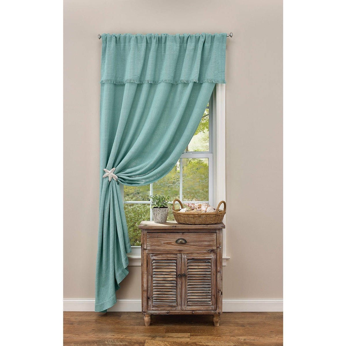 Cast Iron Starfish Curtain Tie Backs Set of 2-Park Designs-The Village Merchant