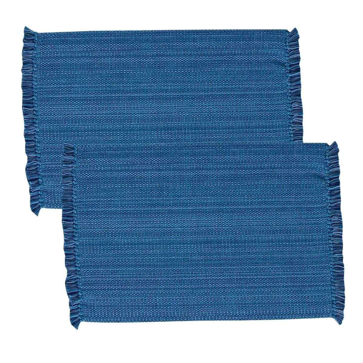 Park Designs Placemat Casual Classics In Newport Blue Placemat Set of 2