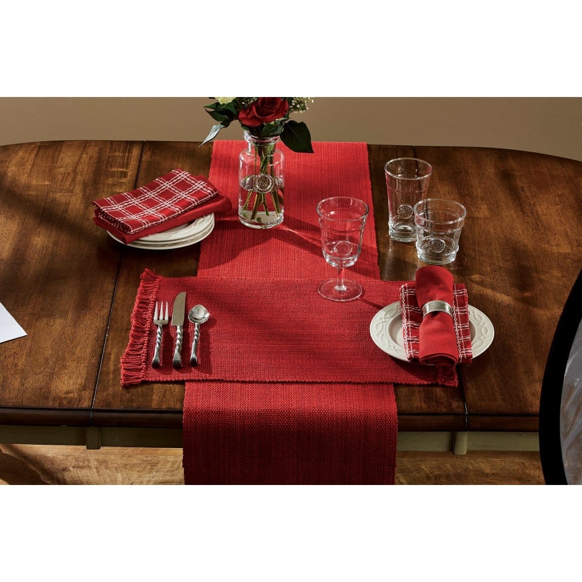 Casual Classics In Red Placemat-Park Designs-The Village Merchant