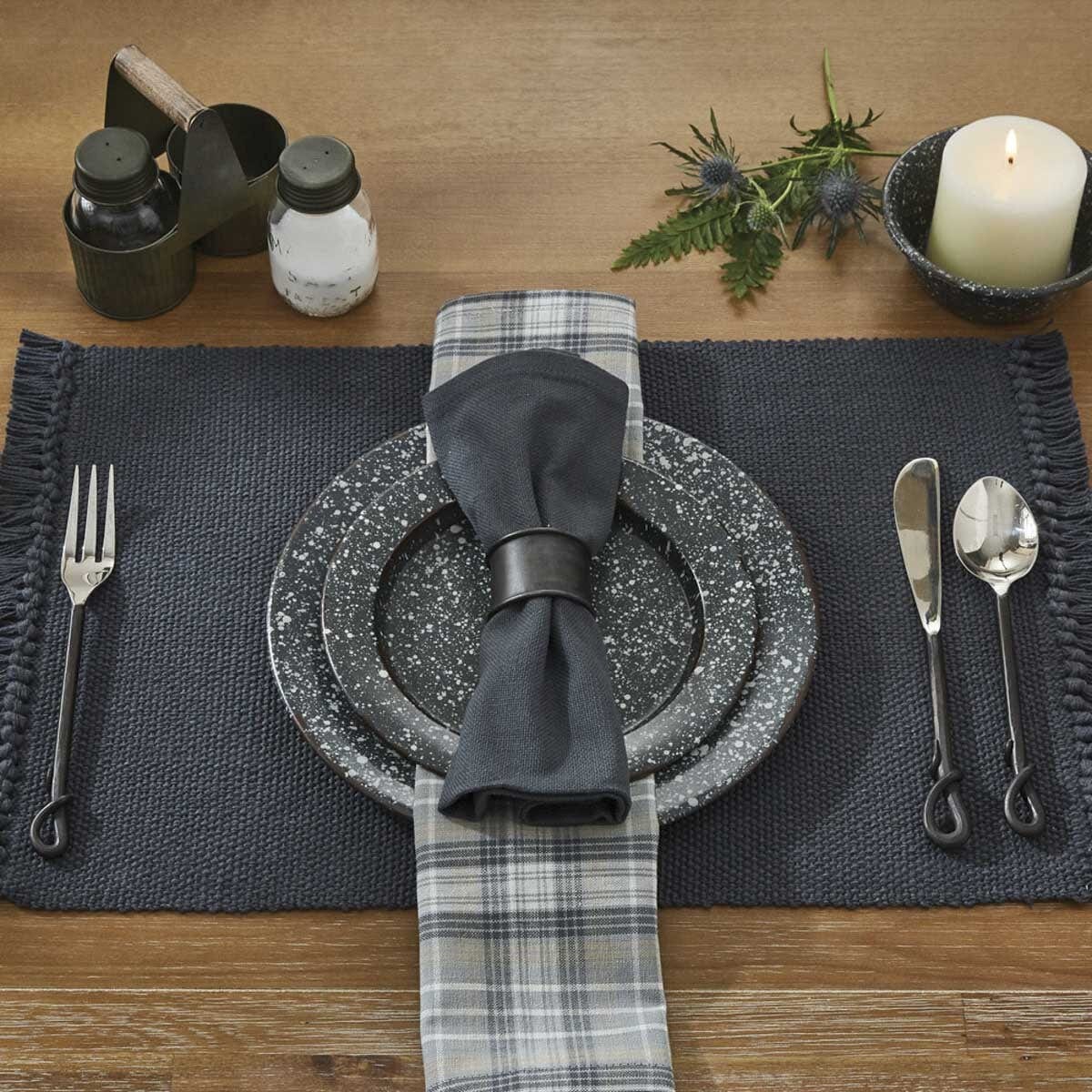 Casual Classics in Slate Napkin Set of 2