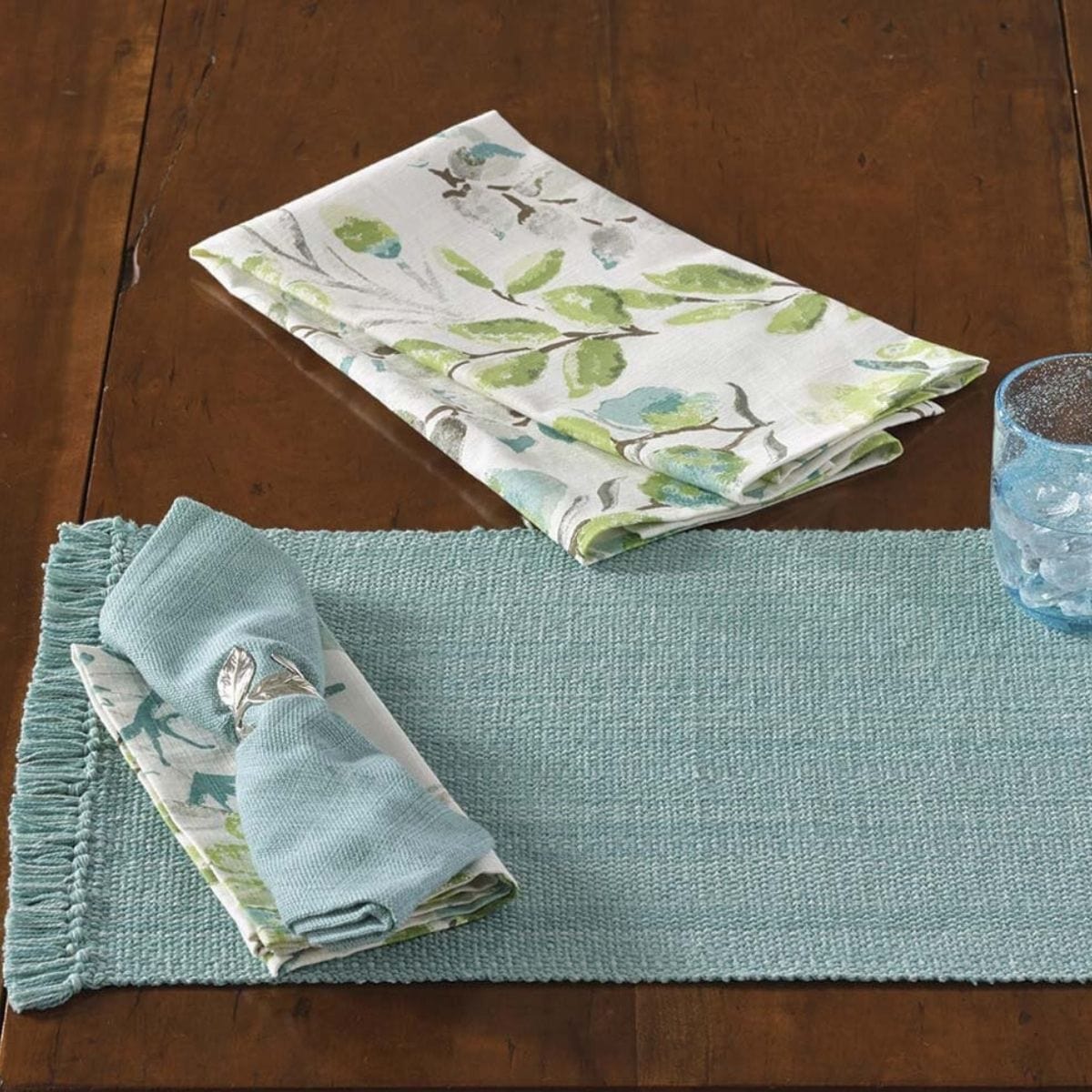 Park Designs Napkin Casual Classics In Water Blue Napkin Set of 2