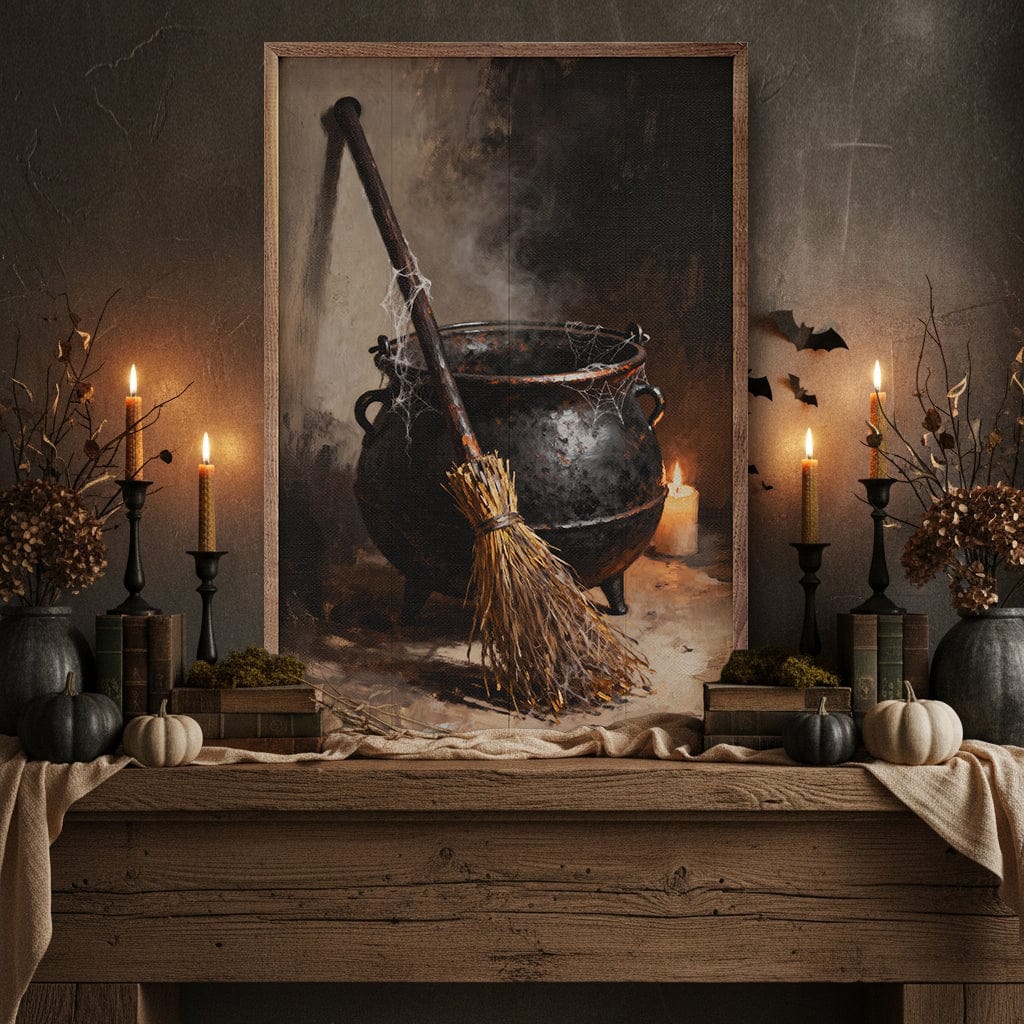 Kendrick Home Walnut Frames 5x8 Cauldron