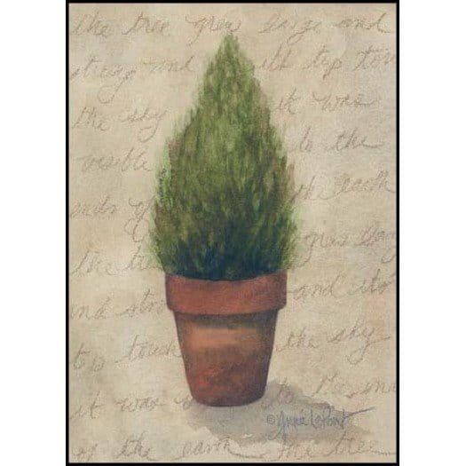 Cedar Cone By Annie La Point Art Print - 5 X 7-Penny Lane Publishing-The Village Merchant